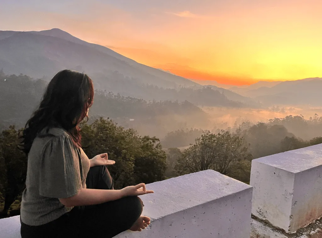 Somewhere in Munnar meditation for beginners ©YaatriNeha
